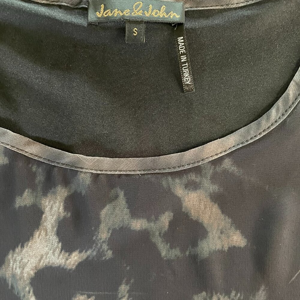Black Tiger Print Tunic Dress Animal Print – Jane and John - Picture 11 of 11